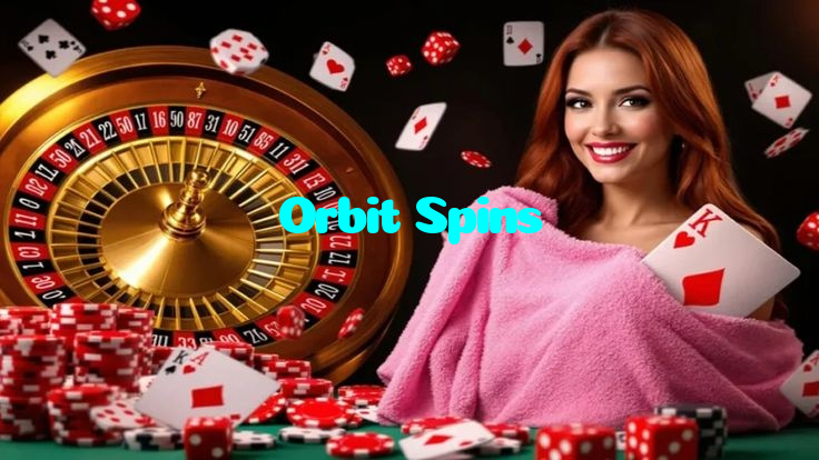 Orbit Spins casino presented on mobile device in Pakistan with slots and live games